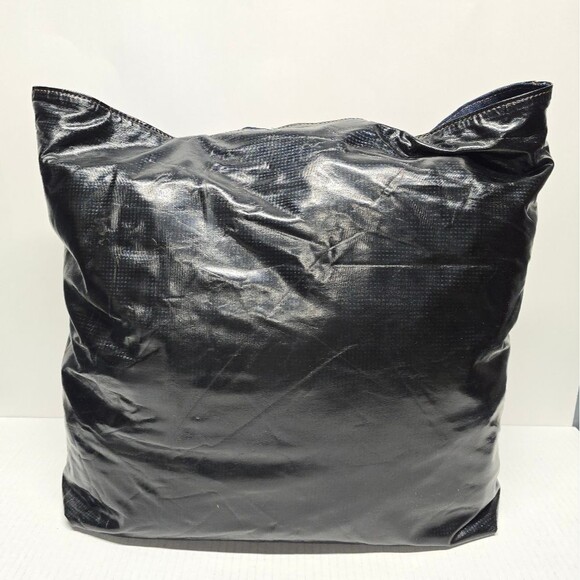 MOCAH Design Reversible Denim And Leather Boho Hippie Tote Bag - Picture 6 of 10